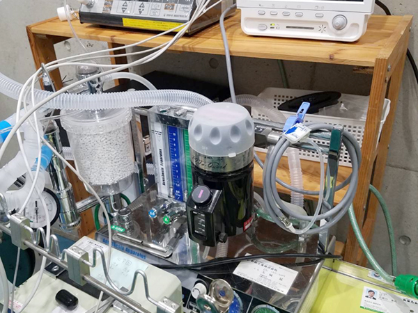 吸入麻酔器/人工呼吸器/
